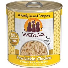 Weruva Paw Lickin' Chicken Grain-Free Wet Cat Food Chicken Recipe in Gravy 10-oz