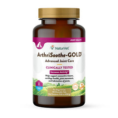 NaturVet ArthriSoothe-GOLD Level 3 Time Release Chewable Tablets for Dogs & Cats 90 Count 15.8-oz