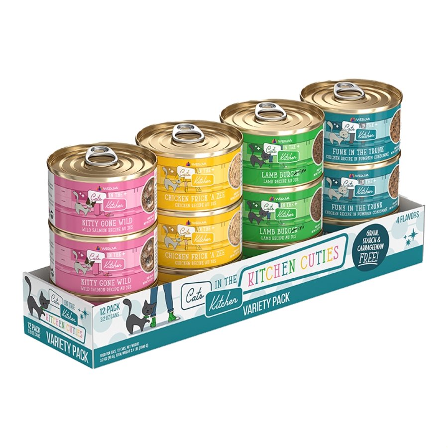 Weruva Cats in the Kitchen Cuties Variety Pack Canned Cat Food