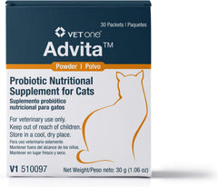 VetOne Advita Probiotic Nutritional Cat Supplement 30 Count