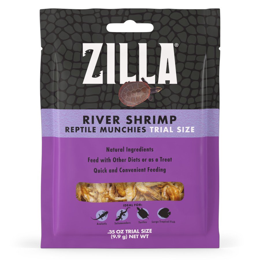 Zilla Reptile Food Munchies River Shrimp 0.35-oz