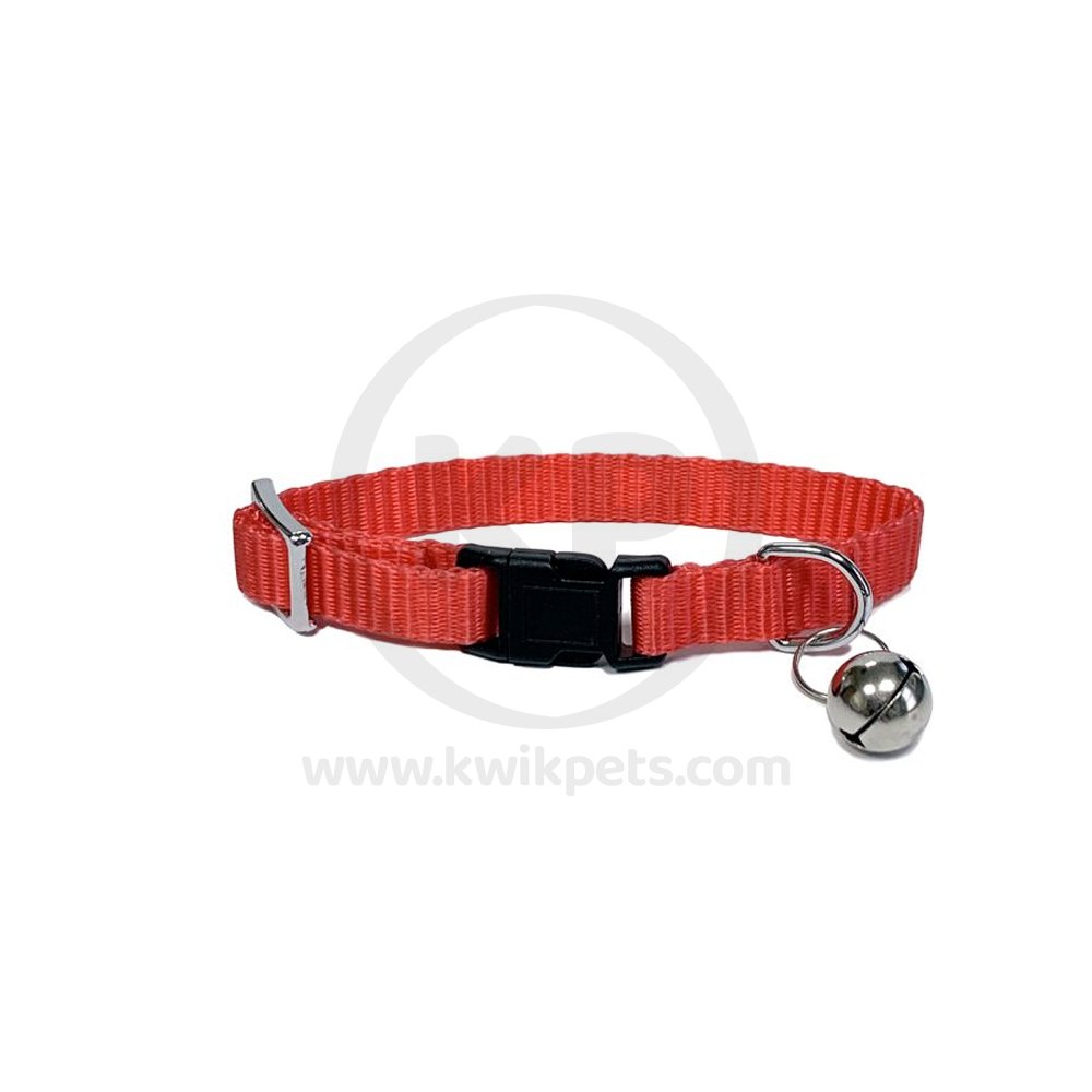 Marshall Pet Products Ferret Bell Collar Red, 3/8 in, Kwik Pets