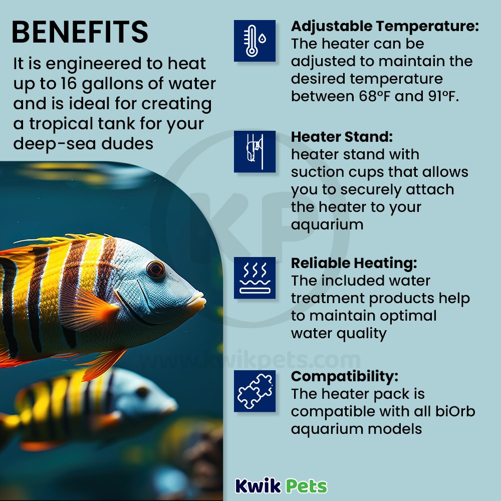 biOrb Heater Pack 50W, Kwik Pets