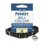 Marshall Pet Products Ferret Bell Collar Black 3/8-in, Kwik Pets