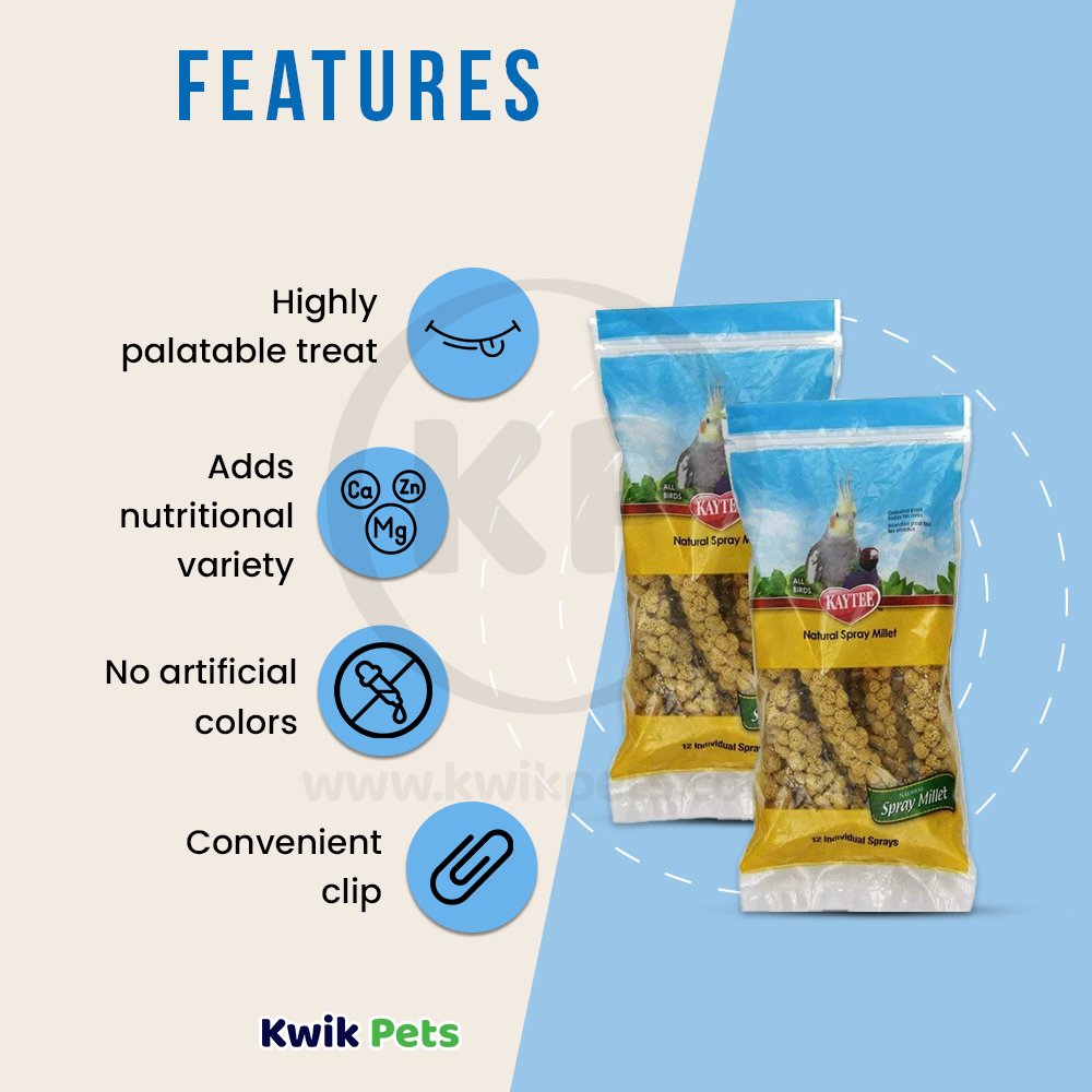Kaytee Spray Millet for Birds, Kaytee