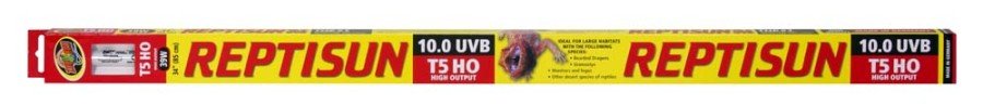 Zoo Med ReptiSun 10.0 UVB T5 High Output Linear Lamp White 39W 34-in, Kwik Pets