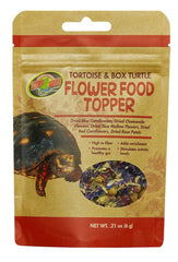 Zoo Med Tortoise & Box Turtle Flower Food Topper 0.21-oz