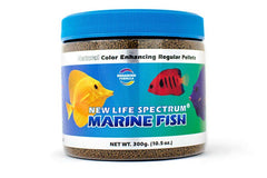 New Life Spectrum Marine Pellets Fish Food 10.5-oz