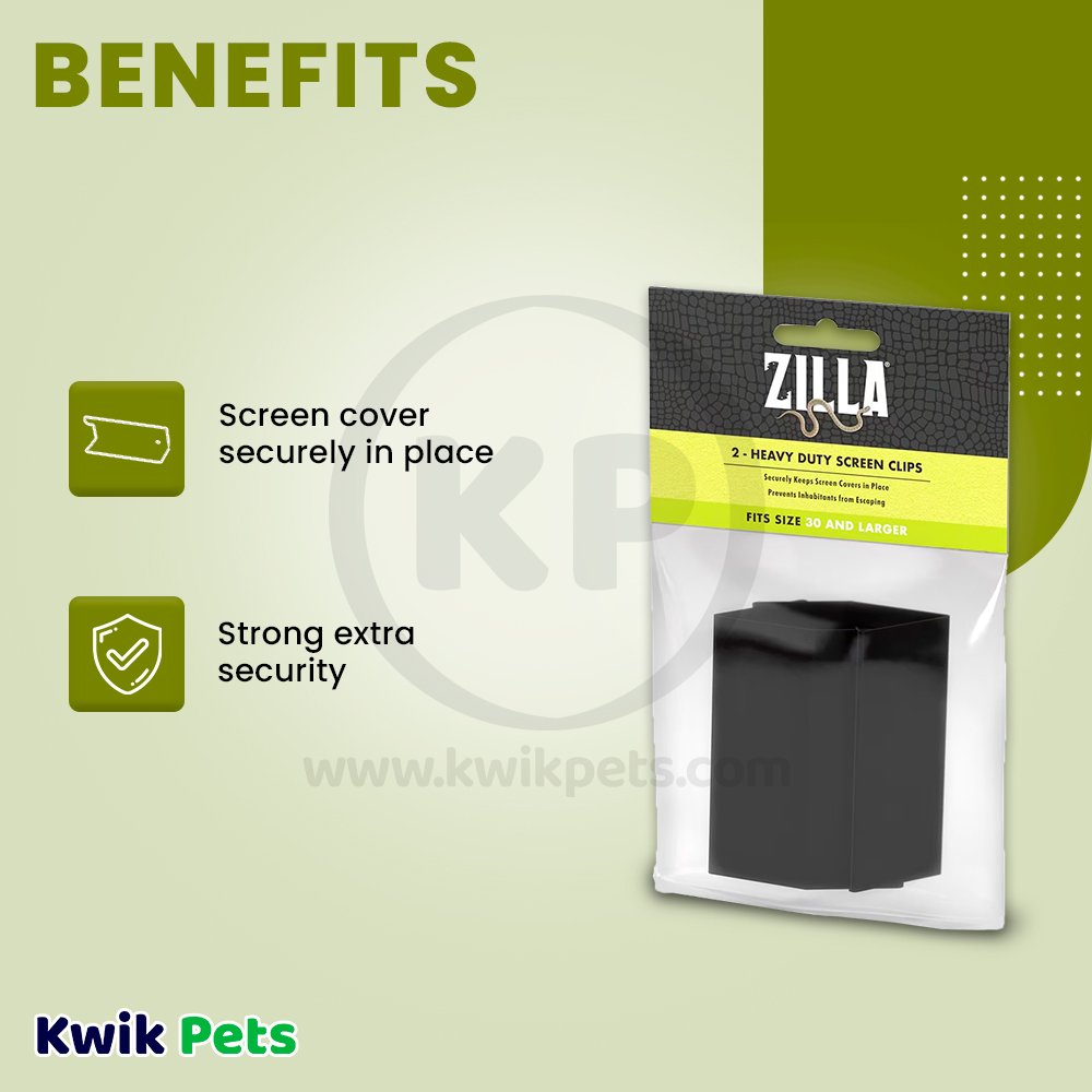 Zilla heavy duty screen clips hotsell