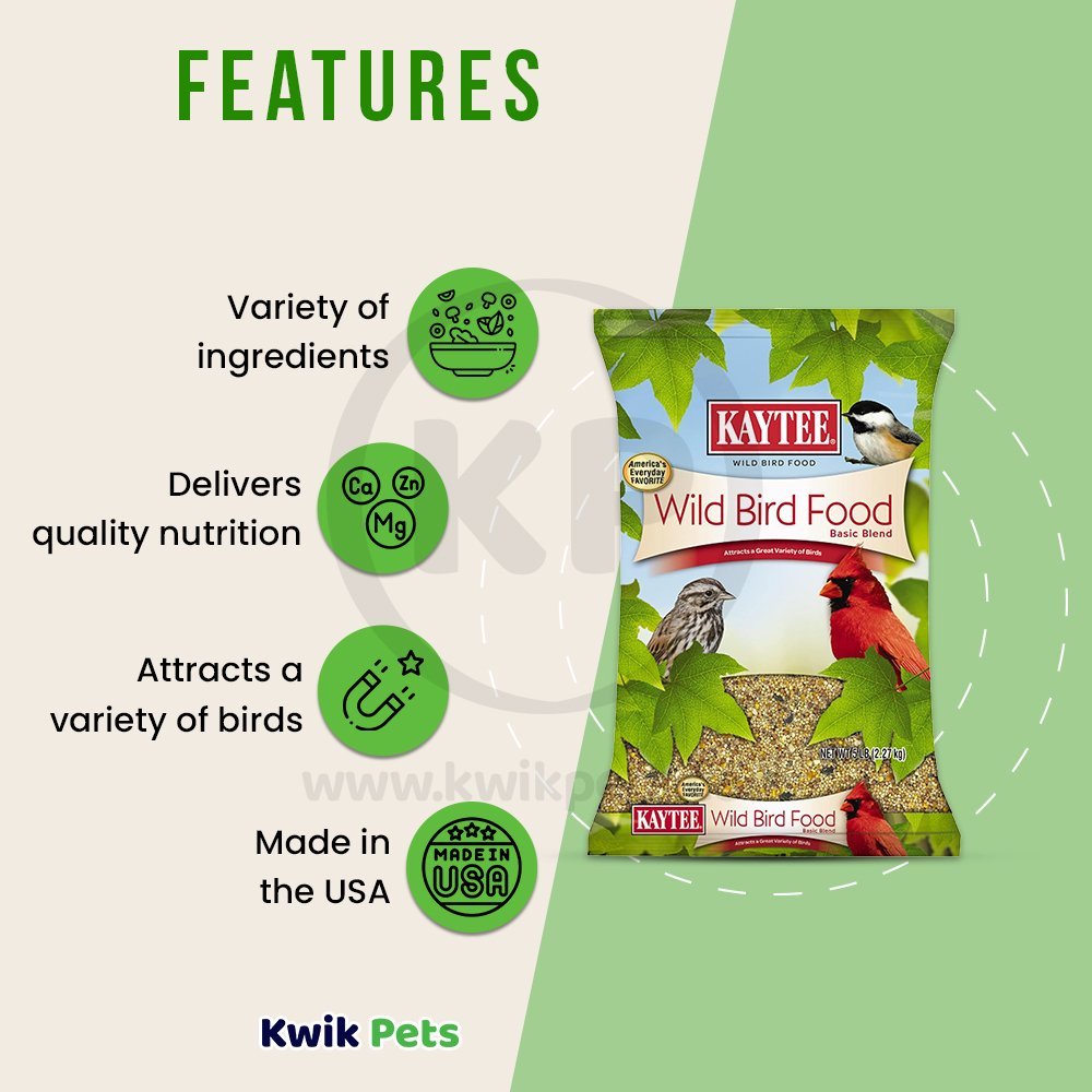 Kaytee Wild Bird 5-lb, Kaytee