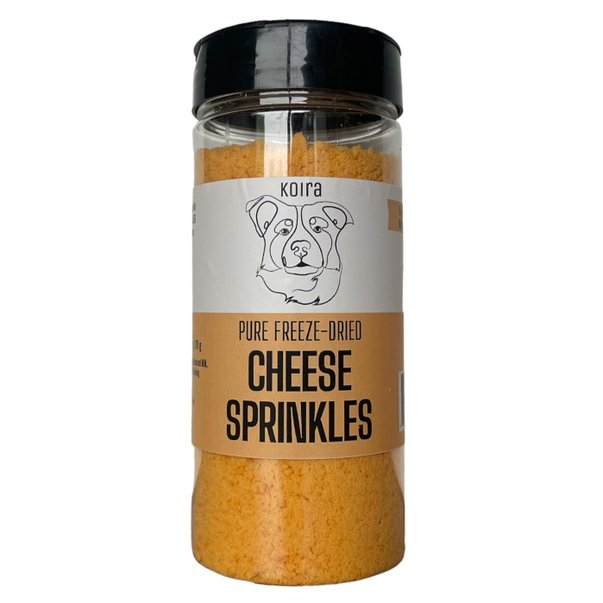 Koira Cheese Sprinkles Dog Food Topper, Kwik Pets
