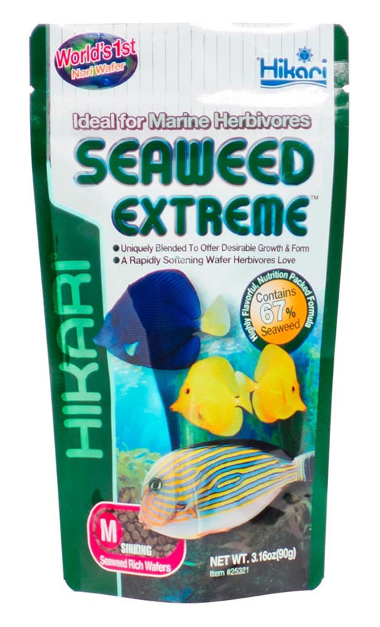 Hikari USA Seaweed Extreme Wafer Fish Food 3.16-oz, MD, Hikari