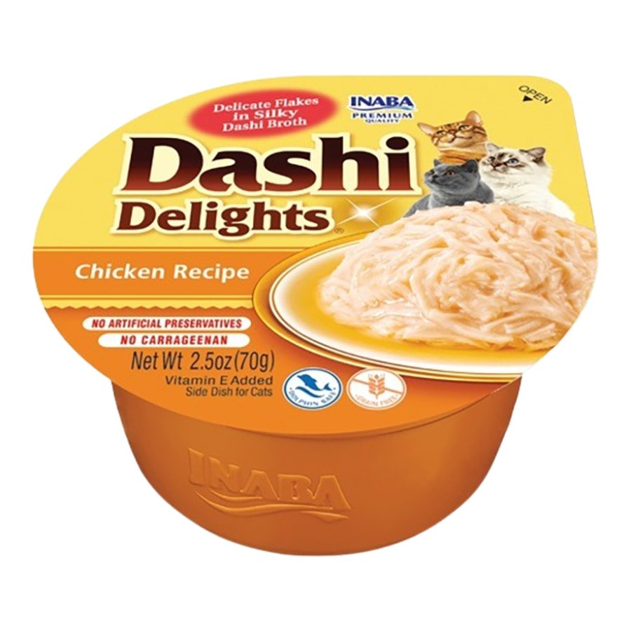 Inaba Dashi Delights Lickable Cat Treats Chicken Recipe
