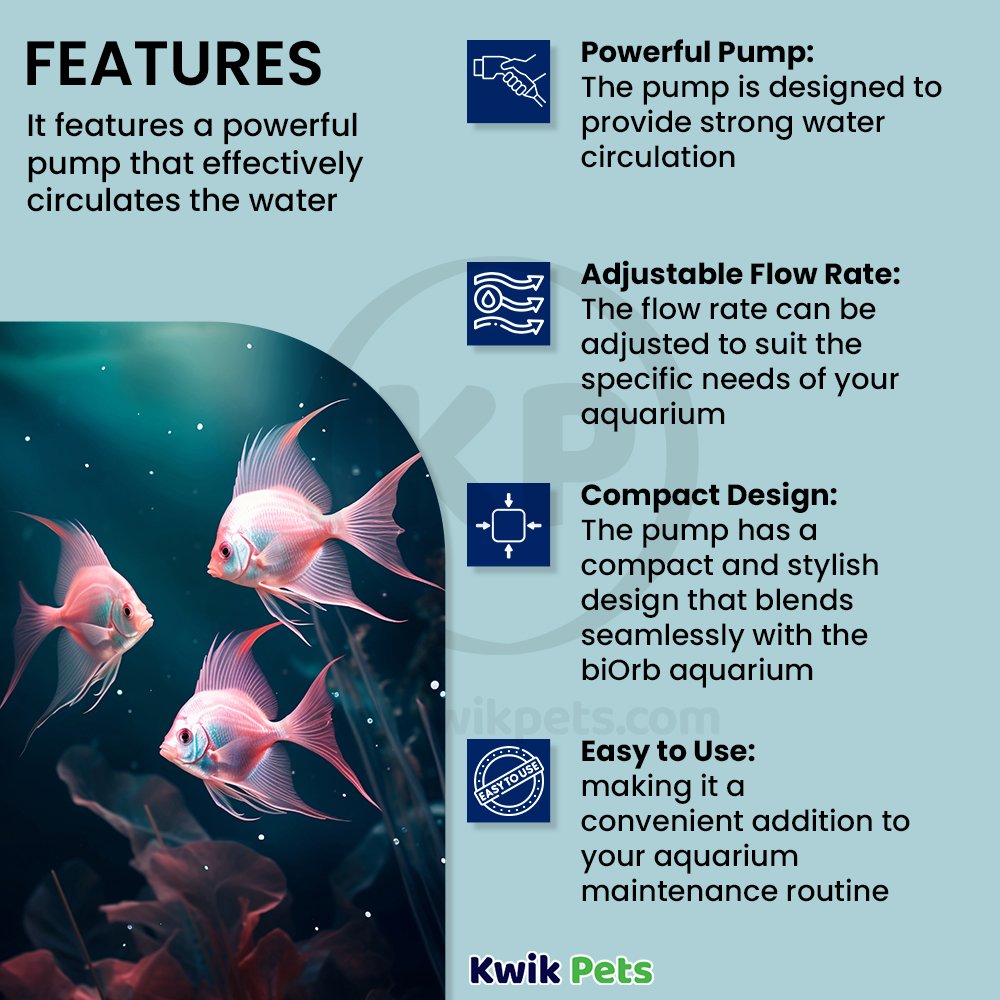biOrb Aquarium Cleaner Pump, Kwik Pets