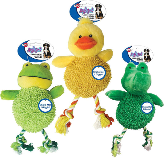 Spot Giggler Plush Pals Assoted 12in, Ethical Pet