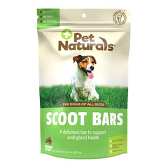 Pet Naturals Scoot bars Digestive Support Dog Chews 30 Count 12.4-oz