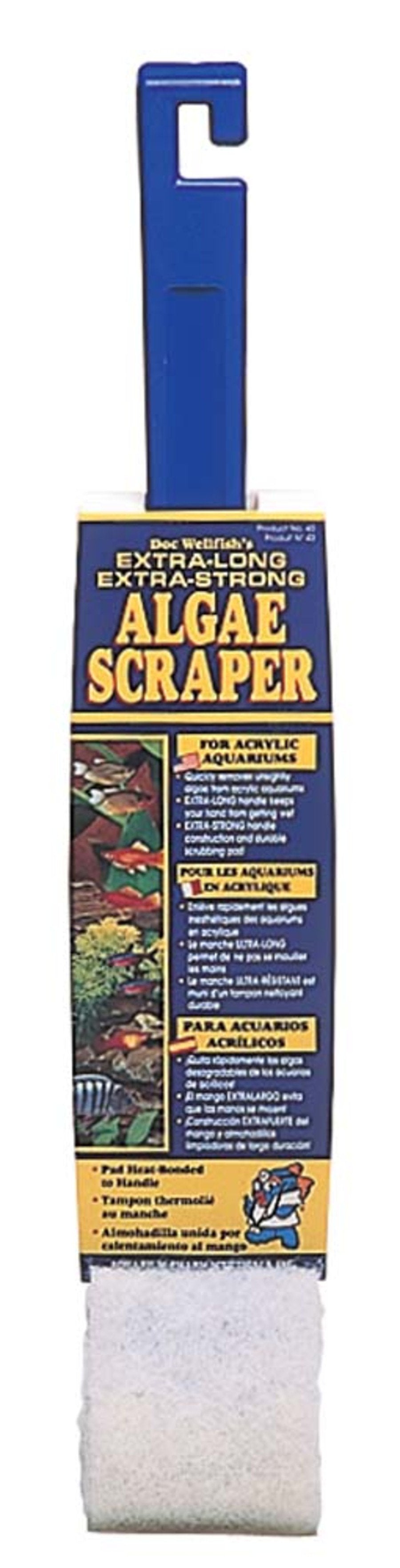 API Wellfish's Algae Scraper for Acrylic Aquariums 1 Count