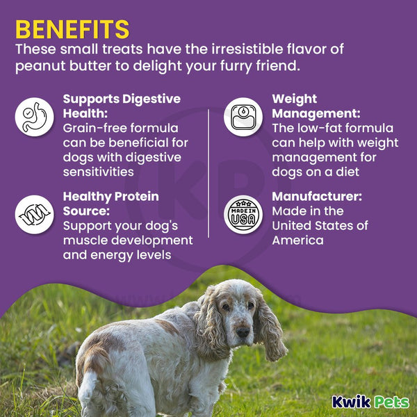 Benefits of Cloud Star Buddy Biscuits Crunchy Dog Treats Peanut Butter 8-oz