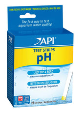 API pH Fresh & Salt Water Aquarium Test Strips 25 Count