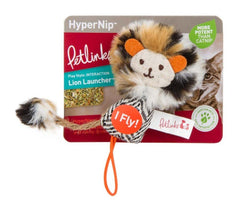 Petlinks Safari HappyNip Lion Launcher Catnip Cat Toy Multicolor