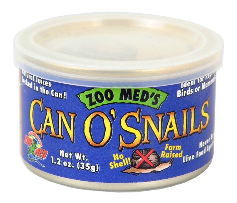 Zoo Med Can O' Snails Reptile, Bird & Mammal Wet Food, 1.7-oz, Kwik Pets