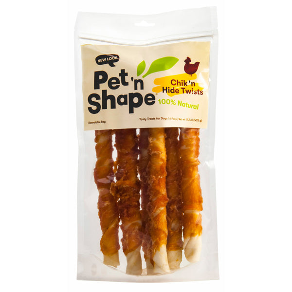 Pet 'n Shape Chik 'n Hide Twists Dog Treats 15.3-oz