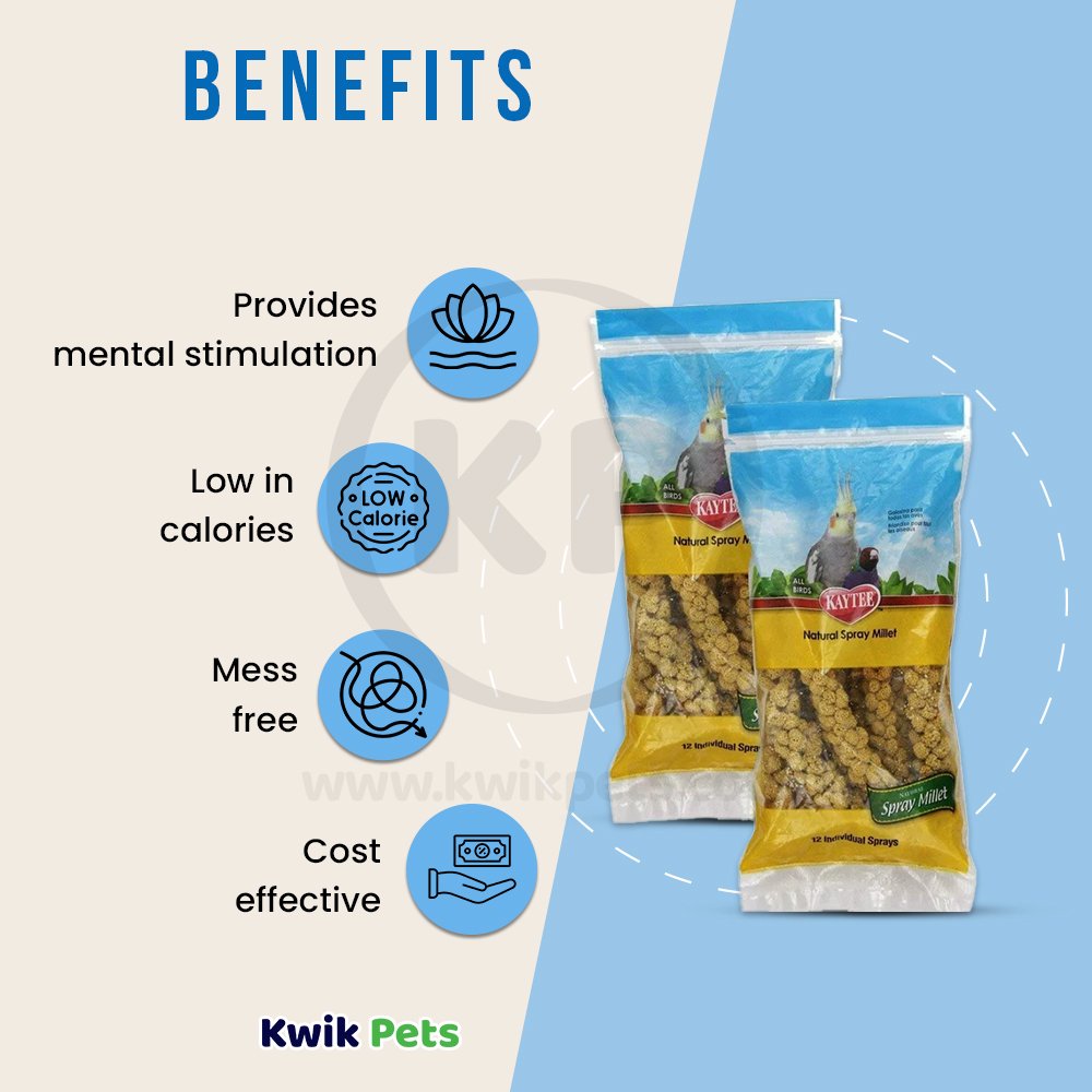 Kaytee Spray Millet for Birds, Kaytee