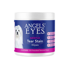 Angels' Eyes Gentle Tear Stain Wipes for Dogs & Cats 100 Count