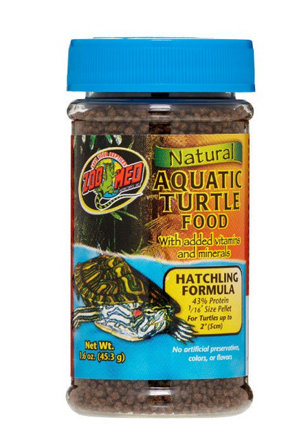 Zoo Med Aquatic Turtle Micro Pellet Hatchling Food 1.6-oz