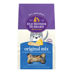 Old Mother Hubbard by Wellness Classic Original Mix Natural Small Oven-Baked Biscuits Dog Treats 20-oz