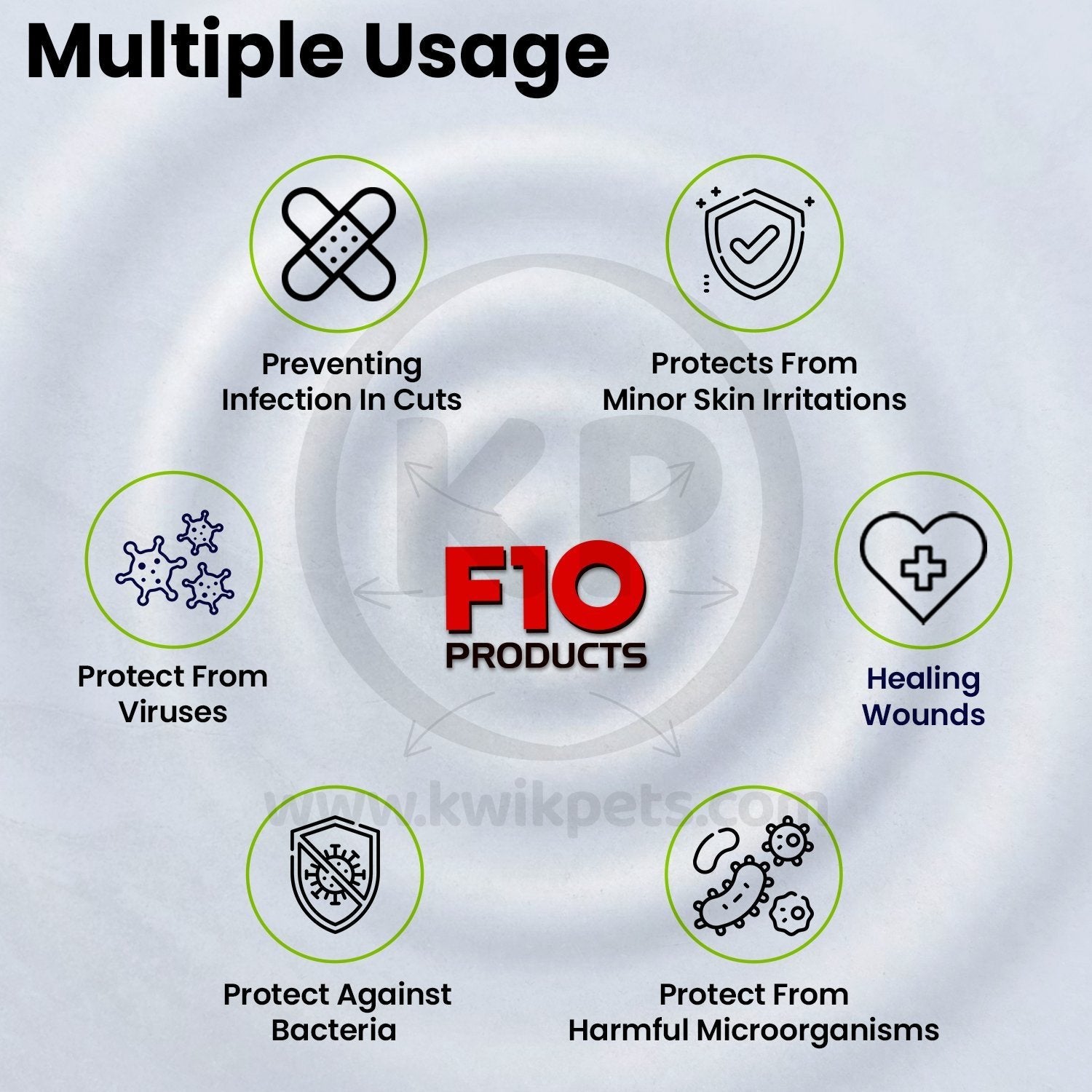 F10 Antiseptic Barrier Ointment with Insecticide 500g, F10 Products