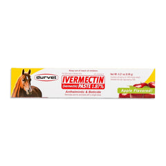 Durvet lvermectin Horse Dewormer Paste Apple Flavor 0.21-Oz