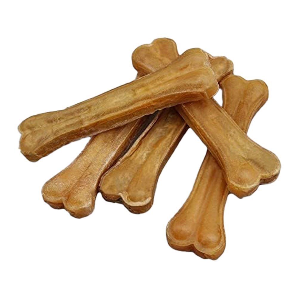 Loving Pets Pressed Rawhide Bone Dog Treat 8-in, Kwik Pets