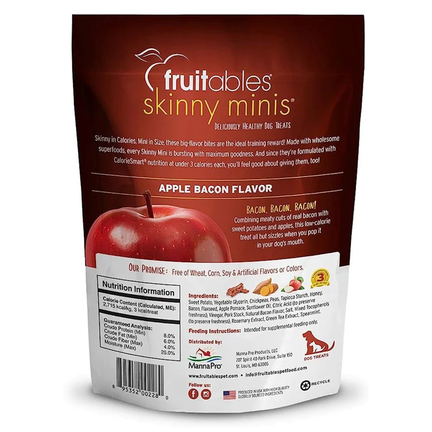 Fruitables Skinny Minis Soft Dog Treats 5-oz, Fruitables