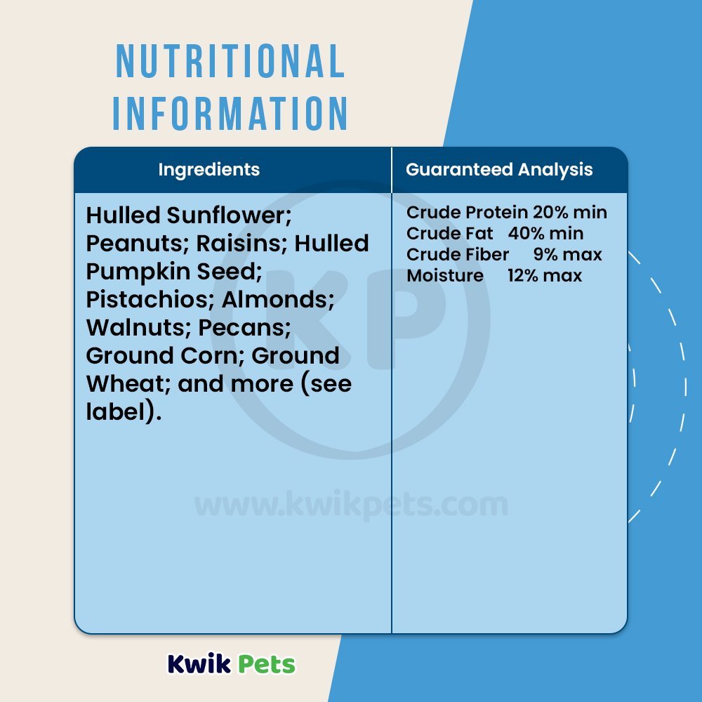 Kaytee Ultra Waste Free Nut & Raisin Blend 5-lb, Kaytee