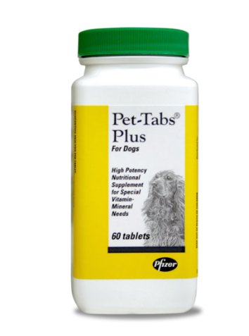 Zoetis Pet-Tabs Plus for Dog High Potency Nutritional Supplement for Special Vitamin-Mineral 60 Count