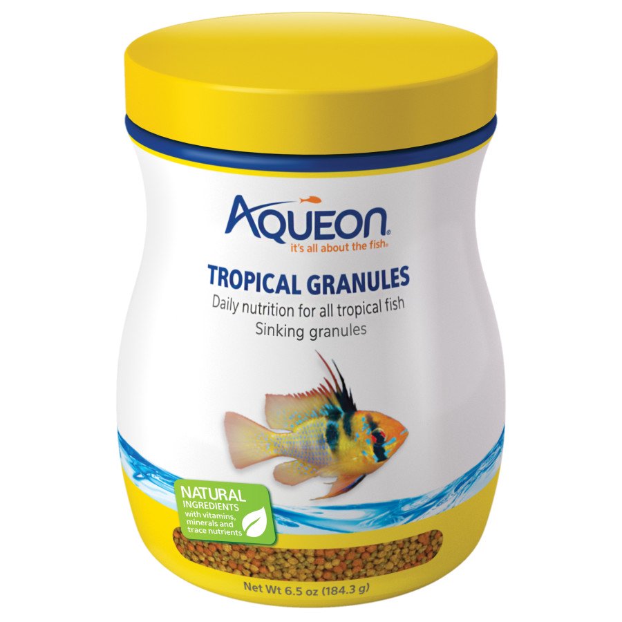 Aqueon Tropical Granules Fish Food 6.5-oz