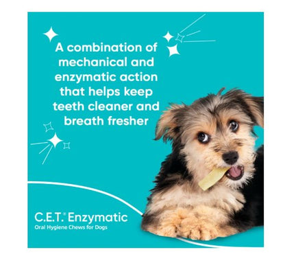 Virbac C.E.T. Enzymatic Dental Chews for Dogs Large 1.13-lb
