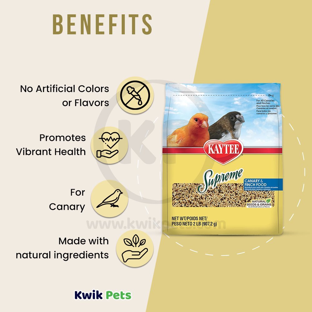 Kaytee Supreme Canary Food 2-lb, Kaytee