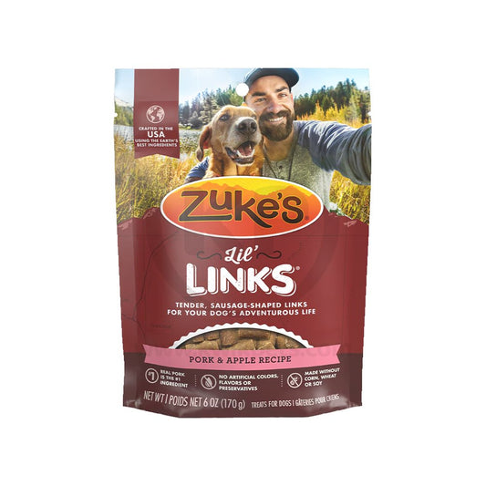 Zuke's Dog Lil Links Pork 6-oz, Zuke's
