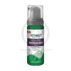 Vet's Best Flea & Tick Waterless Bath Foam for Cats 5-oz