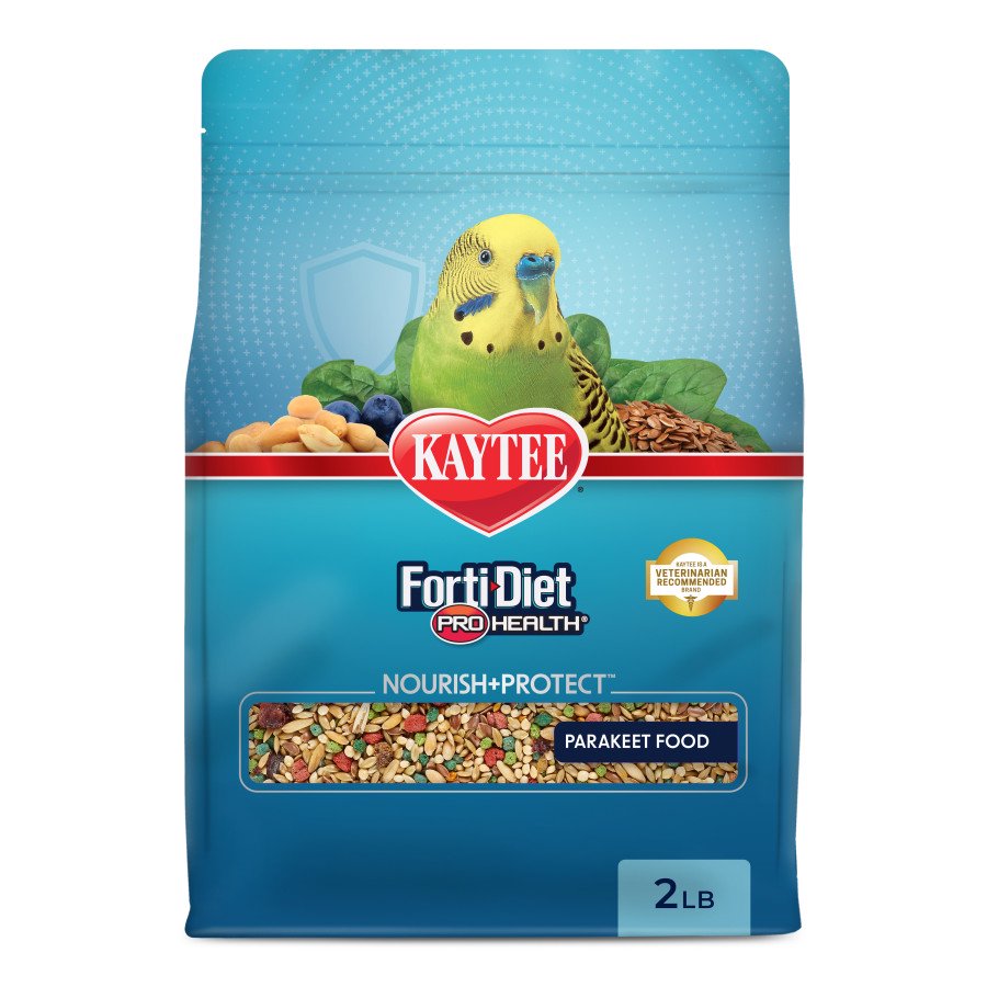 Kaytee Forti-Diet Pro Health Nourish+Protect Parakeet Food 2-lb
