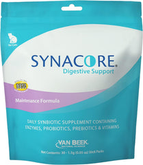 Synacore Digestive Support Probiotic & Enzyme Maintenance Formula for Cats 30 Stick Packs