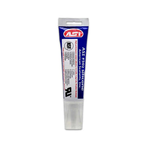 ASI 502 Food Grade Clear Silicone Sealant Tube 2.8-oz