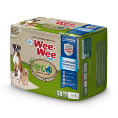 Four Paws Wee-Wee Superior Performance Eco Bamboo Dog Pee Pads 50 Count 22 in X 23 in