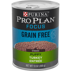 Purina Pro Plan Puppy Grain-Free Turkey Entrée Wet Dog Food 13-oz