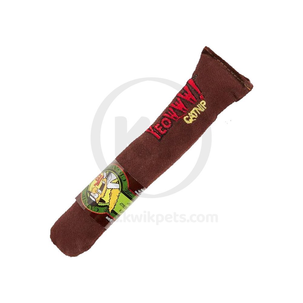 Product 1 of Yeowww! Cigars Catnip Cat Toy Brown 7-in