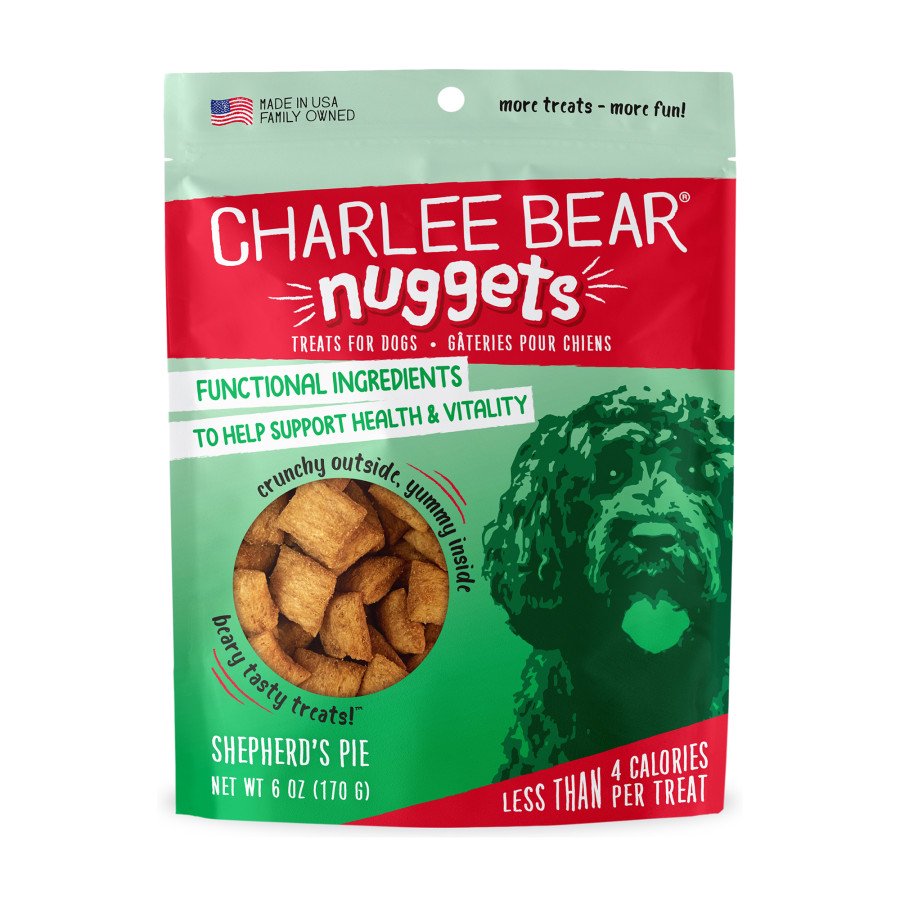 Charlee Bear Nuggets Shepherd’s Pie Crunchy Dog Treats 6-oz