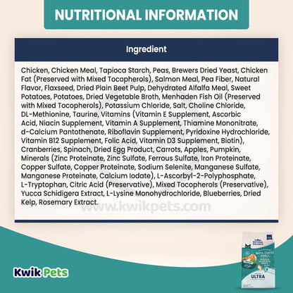 Nutritional Information Natural Balance Broth Coated Indoor Grain Free Dry Cat Food