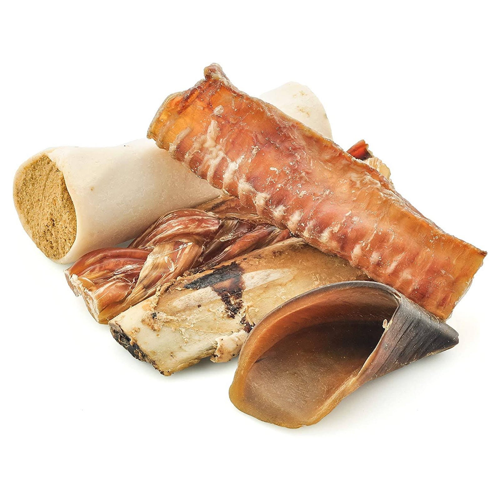 Real Image of Barkworthies Medium Breed Dog Chews Variety Pack 5 Count
